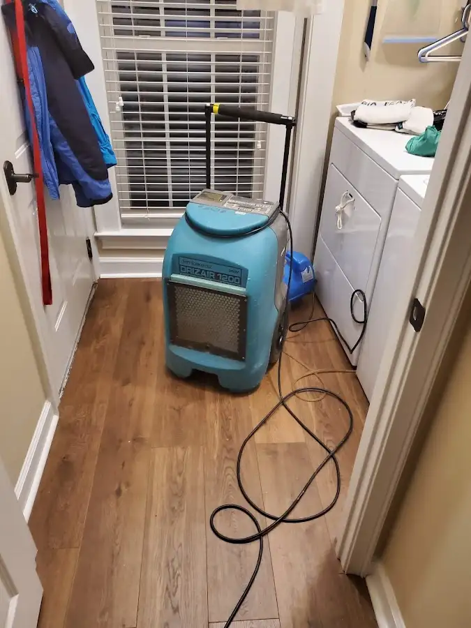 Commercial dehumidifier deployed for Crawl Space Restoration in Grosse Pointe Park